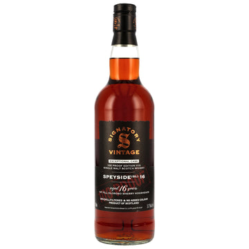 Speyside (GL) 16 Jahre - Signatory Vintage - 100 Proof - Exceptional Cask #10