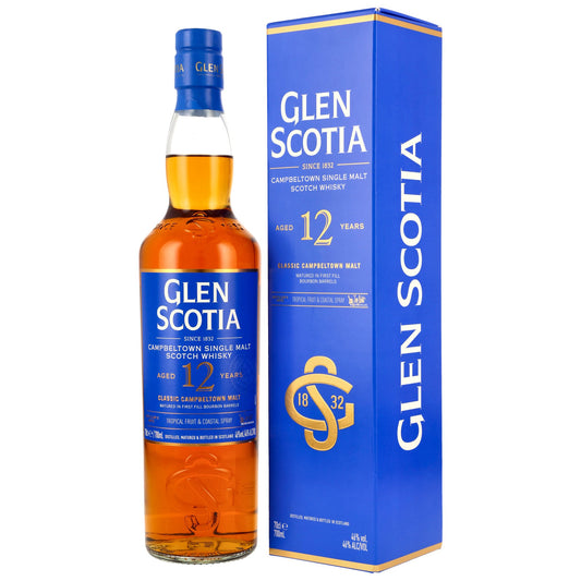 Glen Scotia 12 Jahre - Tropical Fruit & Coastal Spray
