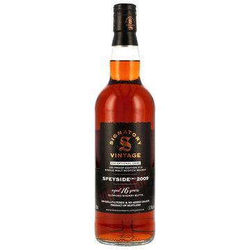 Secret Speyside (M) 16 Jahre 2009/2025 - 100 Proof - Exceptional Cask Edition #13