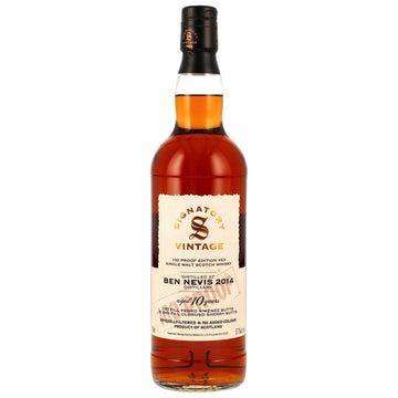 Ben Nevis 10 Jahre 2014/2025 - Signatory Vintage - 100 Proof #63