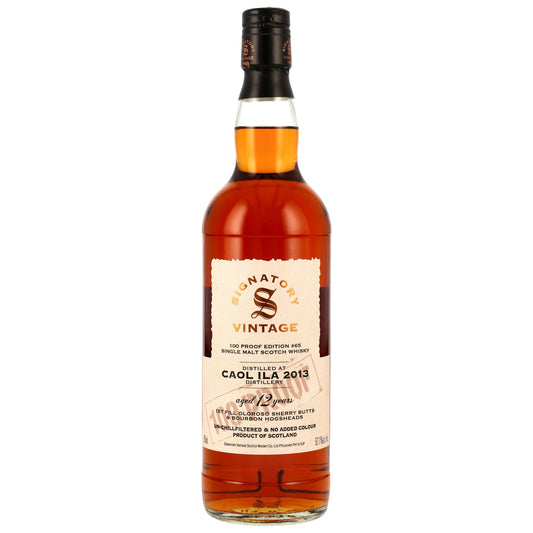 Caol Ila 12 Jahre 2013/2025 - Signatory Vintage - 100 Proof #65