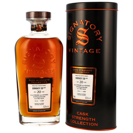 Orkney (HP) 20 Jahre 2005/2025 - Signatory Vintage #DRU17 A63#2