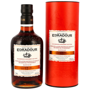 Edradour 12 Jahre - Oloroso Sherry Butts - Batch 7