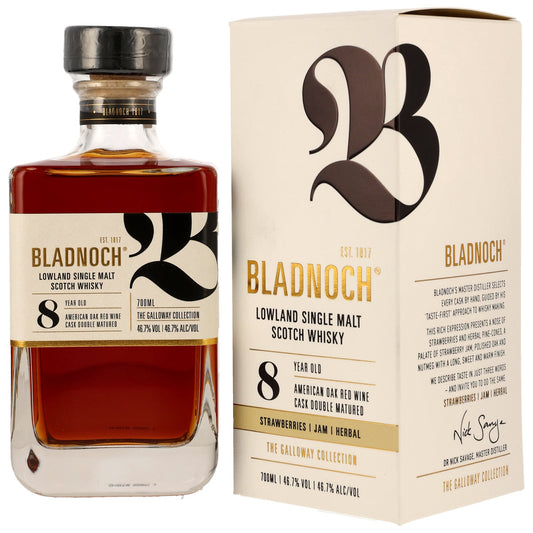 Bladnoch 8 Jahre - The Galloway Collection 2025