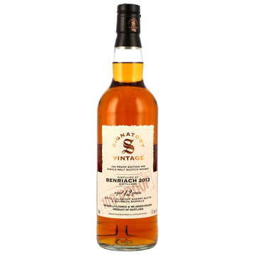 Benriach 12 Jahre 2013/2025 - Signatory Vintage - 100 Proof #69