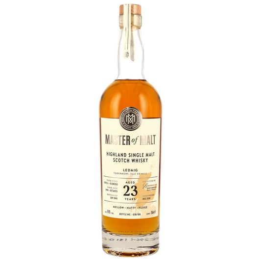 Ledaig 23 Jahre 1995/2018 - Master of Malt - Masterpiece