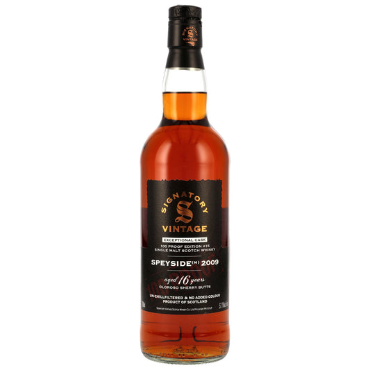 Secret Speyside (M) 16 Jahre 2009/2025 - Exceptional Cask Edition #15