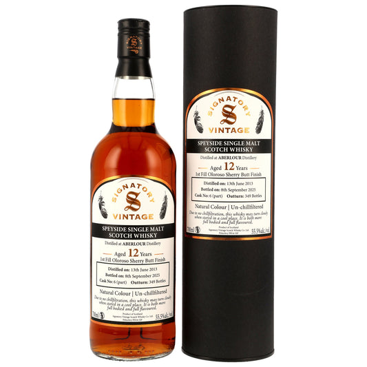 Aberlour 12 Jahre 2013/2025 - Signatory Vintage #6