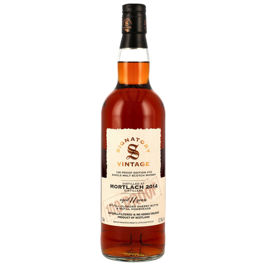 Mortlach 11 Jahre 2014/2026 - Signatory Vintage - 100 Proof #73