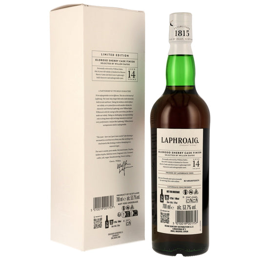 Laphroaig 14 Jahre - Willem Dafoe