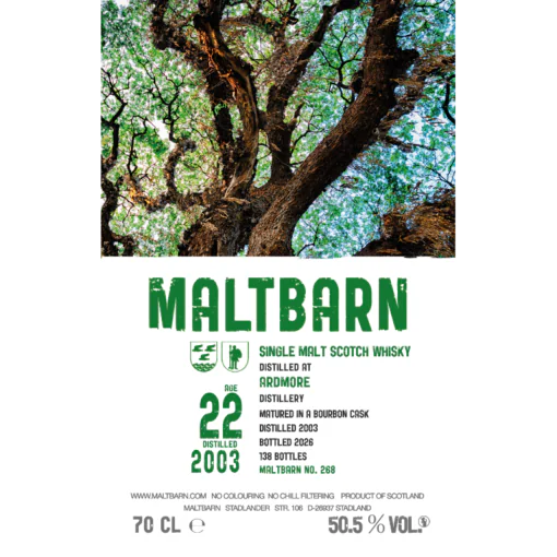 Ardmore 22 Jahre 2003/2026 - Maltbarn - Fractals
