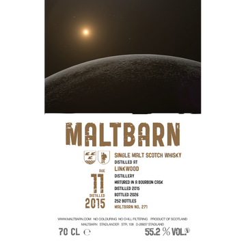 Linkwood 11 Jahre 2015/2026 - Maltbarn - Planets