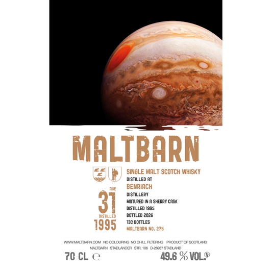 Benriach 31 Jahre 1995/2026 - Maltbarn - Planets