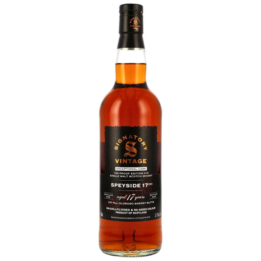 Secret Speyside (M) 17 Jahre 2009/2026 - Exceptional Cask Edition #16