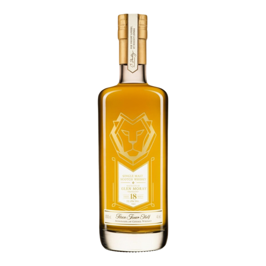 Glen Moray 18 Jahre - C. Dully Selection - Map Label