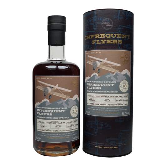 Undisclosed Distillery (Islay) 18 Jahre 2007/2026 - Infrequent Flyers
