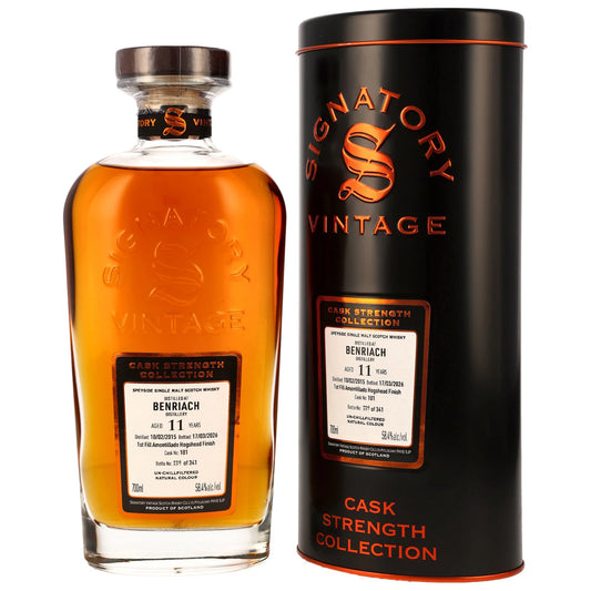Benriach 11 Jahre 2015/2026 - Signatory Vintage #101