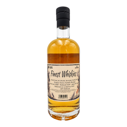 North British 36 Jahre 1989/2026 - Finest Whiskies - Sansibar & Whisky Agents