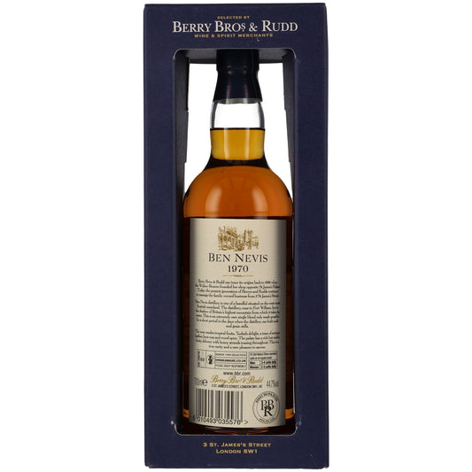 Ben Nevis 43 Jahre 1970/2014 - Berry Bros & Rudd - Single Cask #2