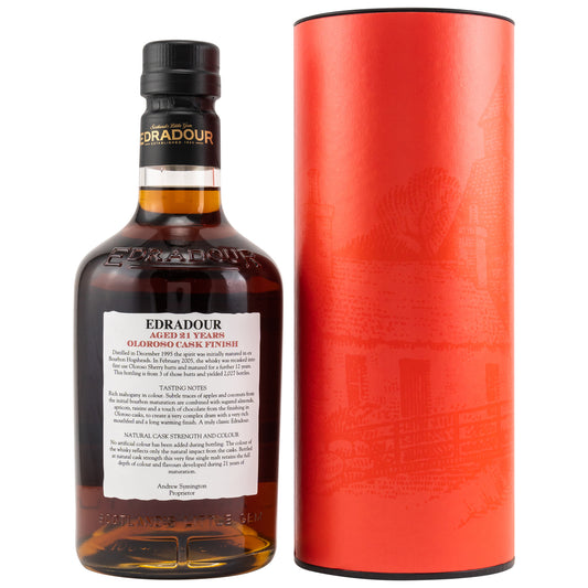 Edradour 21 Jahre 1995/2017 - Small Batch Bottling