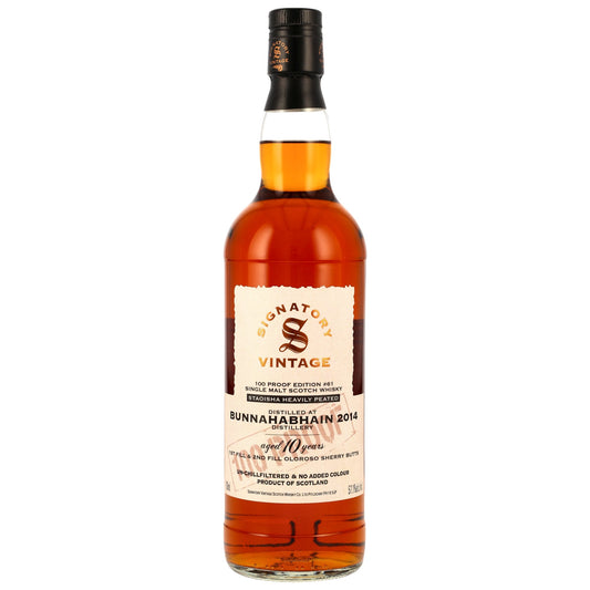 Staoisha 10 Jahre 2014/2025 - Signatory Vintage - 100 Proof #61