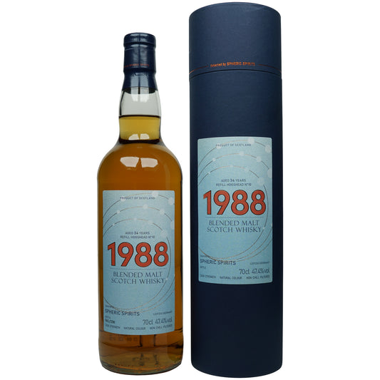 Blended Malt 34 Jahre 1988/2022 - Spheric Spirits