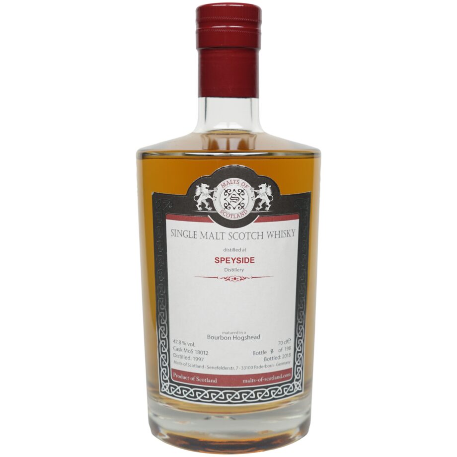 Speyside Distillery 1997/2018 – Bourbon – Malts of Scotland