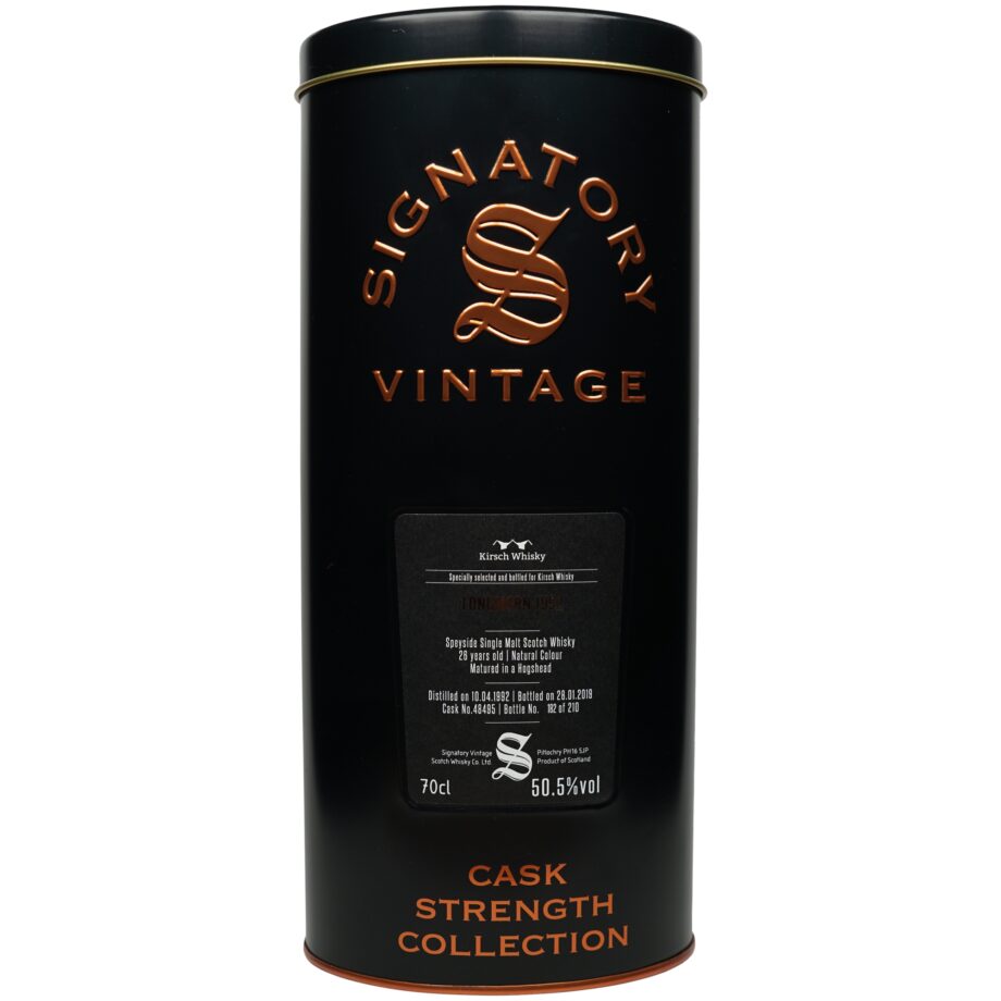 Longmorn 26 Jahre 1992/2019 – Signatory Vintage – Cask Strength Collection- Single Cask #48495