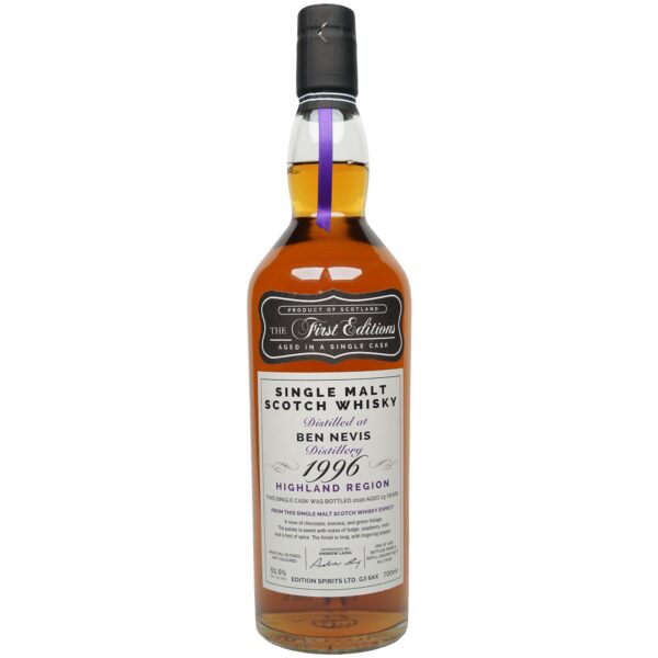 Ben Nevis 23 Jahre 1996/2020 – The First Editions – Single Cask #HL17618