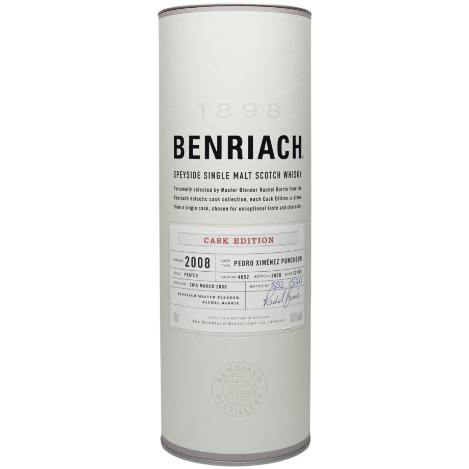 BenRiach 12 Jahre 2008/2020 – Single Cask #4052