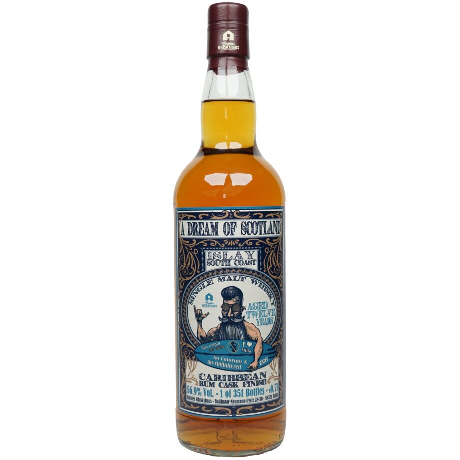 Islay South Coast 12 Jahre – A Dream of Scotland – Caribbean Rum Cask