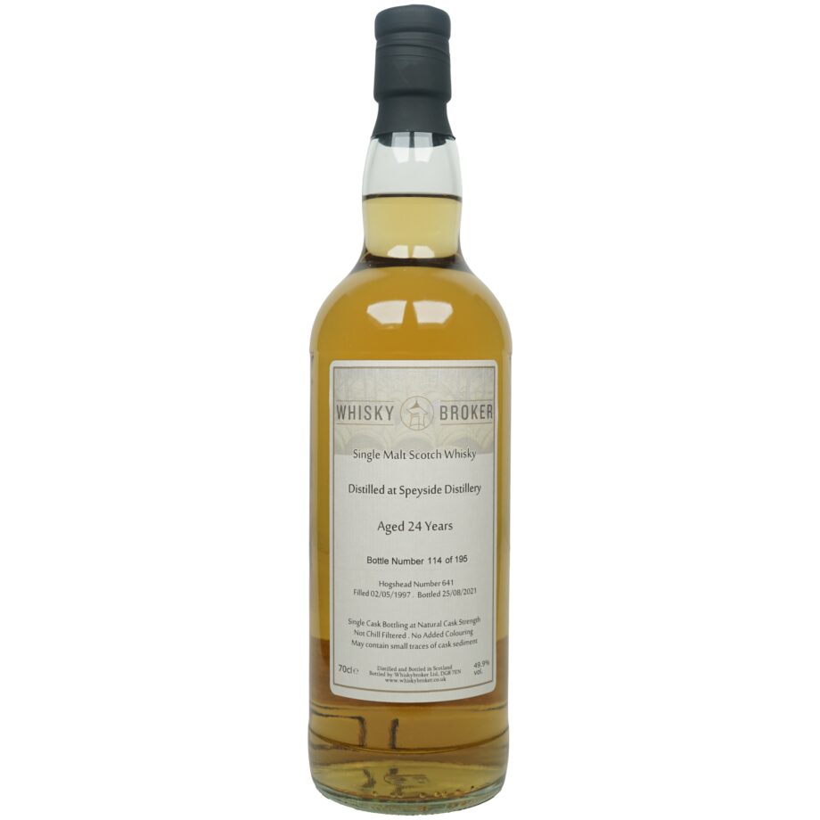 Speyside Distillery 24 Jahre 1997/2021 – Whiskybroker – Single Cask #641