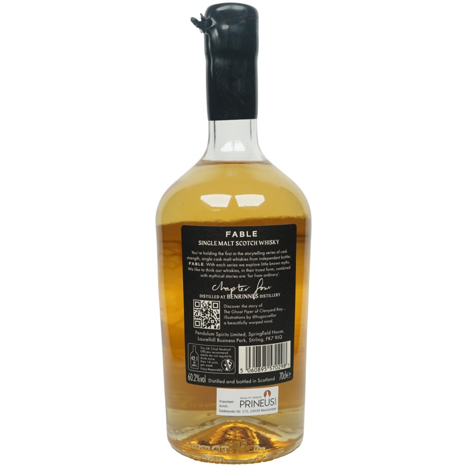 Benrinnes 12 Jahre 2009/2021 – Fable Whisky – 2th Release, Chapter Four