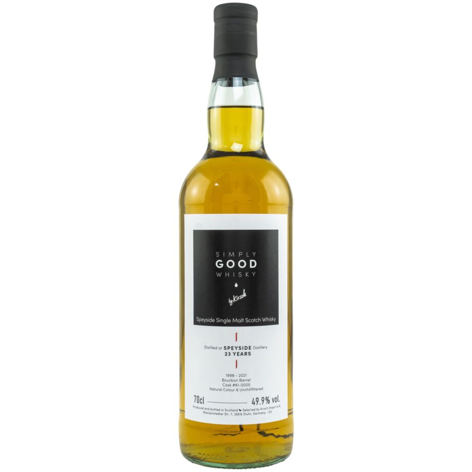 Speyside 23 Jahre 1998/2021 – Simply Good Whisky