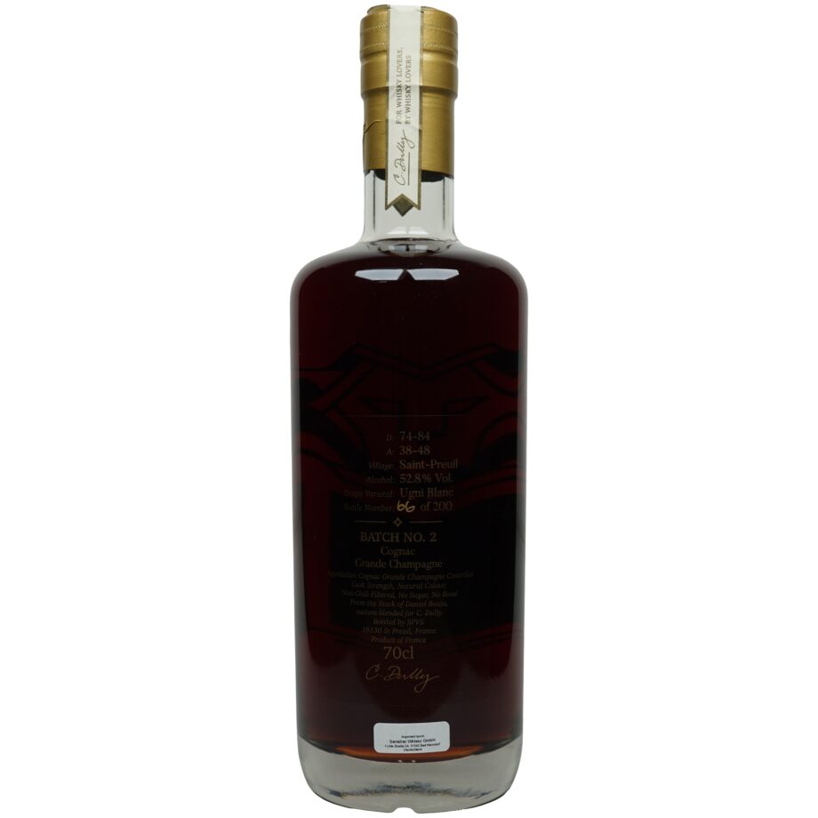 Très Vieux Cognac – Daniel Bouju – Edition Dully