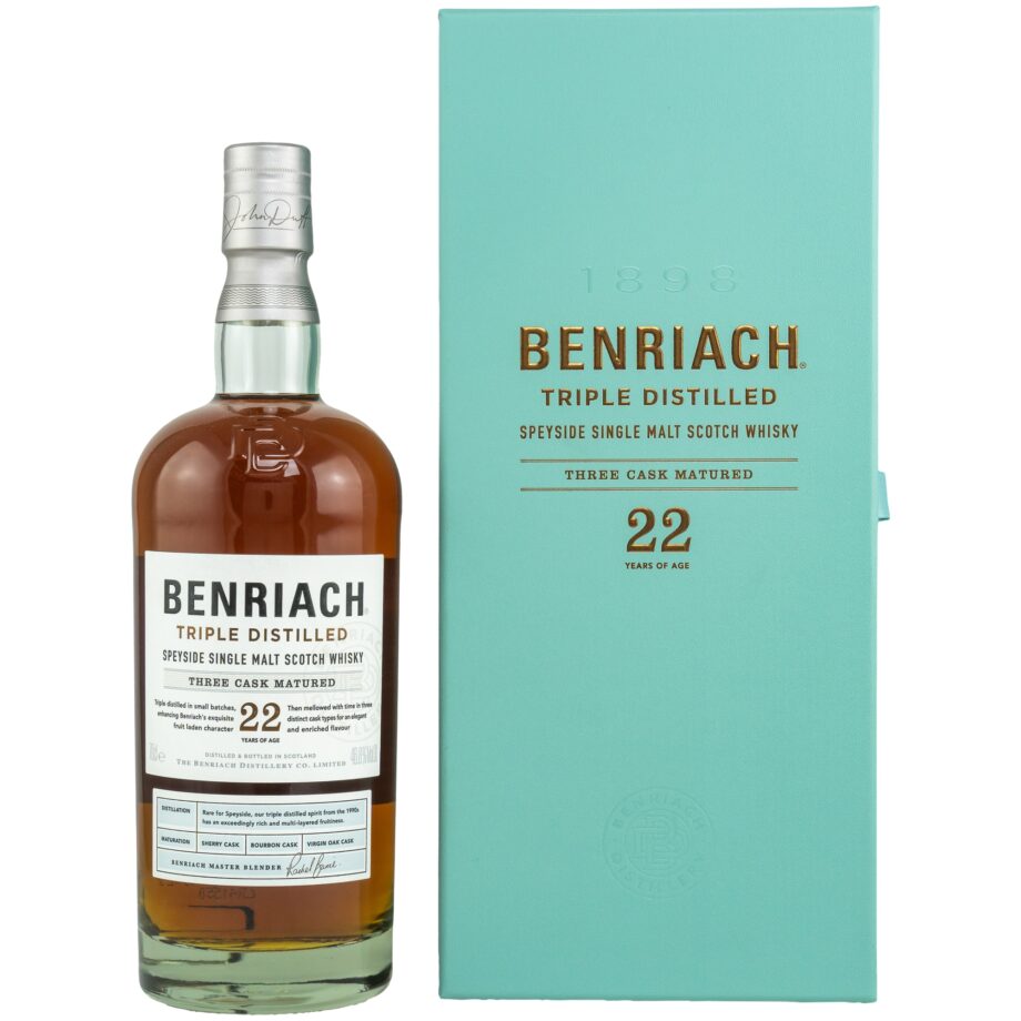 BenRiach 22 Jahre – Triple Distilled