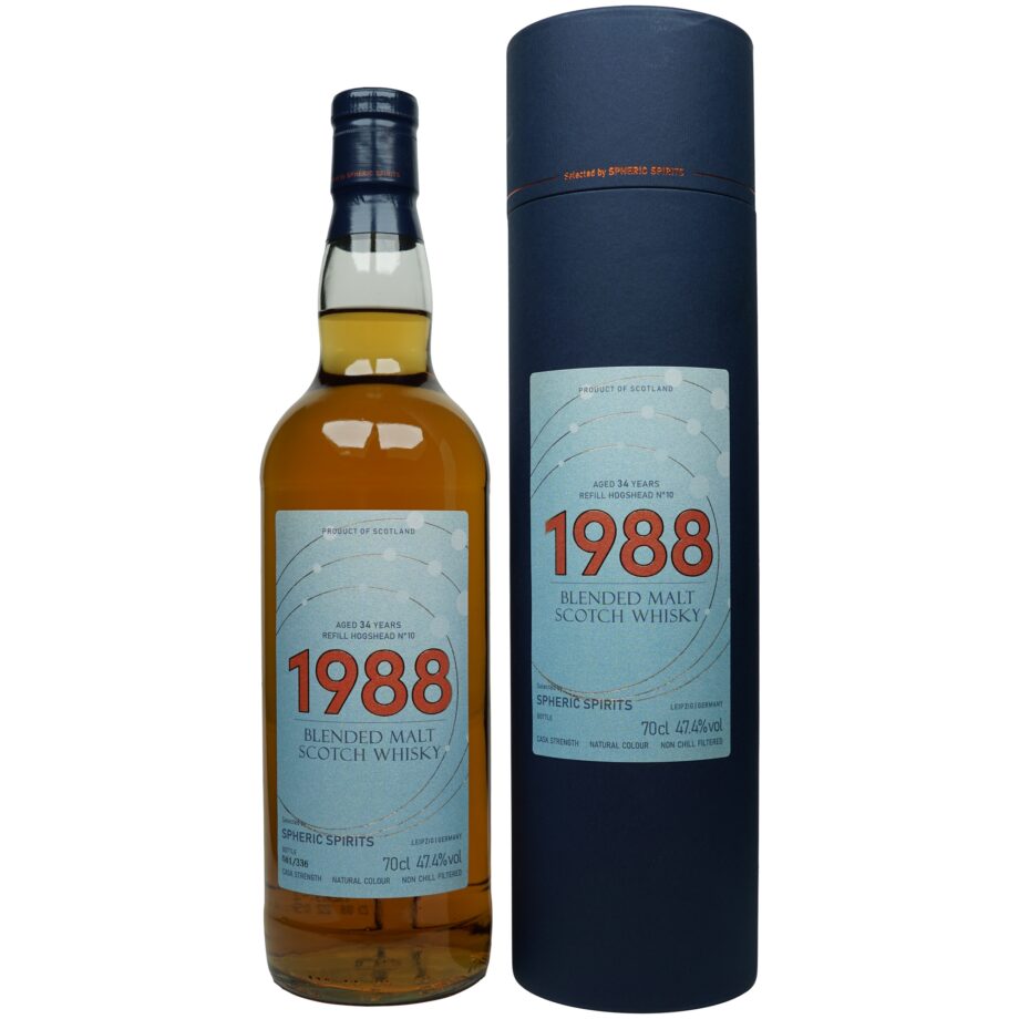 Blended Malt 34 Jahre 1988/2022 – Spheric Spirits
