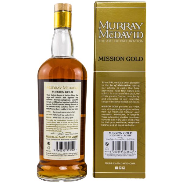 Islay Blended Malt Scotch Whisky 34 Jahre 1988/2022 – Trilogy I
