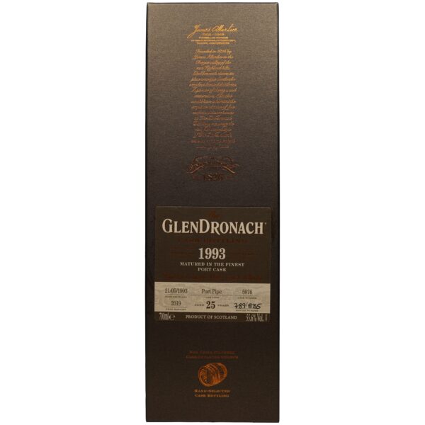 Glendronach 25 Jahre 1993/2019 – Single Cask #5976