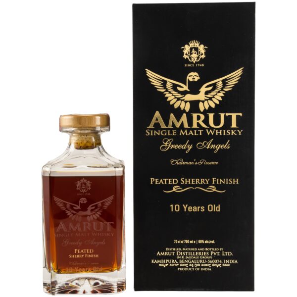 Amrut 10 Jahre – Greedy Angels – Peated Sherry