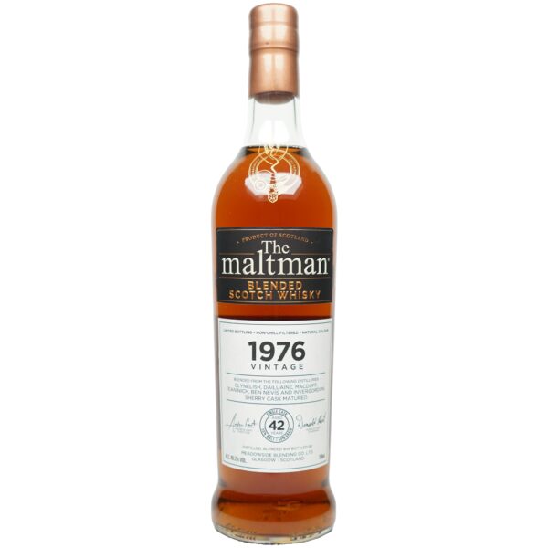Blended Scotch Whisky 42 Jahre 1976/2019 – The Maltman